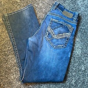 Men’s BKE Black Bootleg Jeans